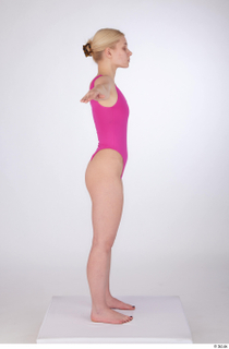 Unaisa pink bodysuit standing t-pose underwear whole body 0007.jpg